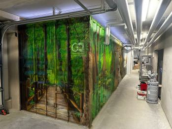 Bild zeigt eine Energiezentrale im Airbrush Design